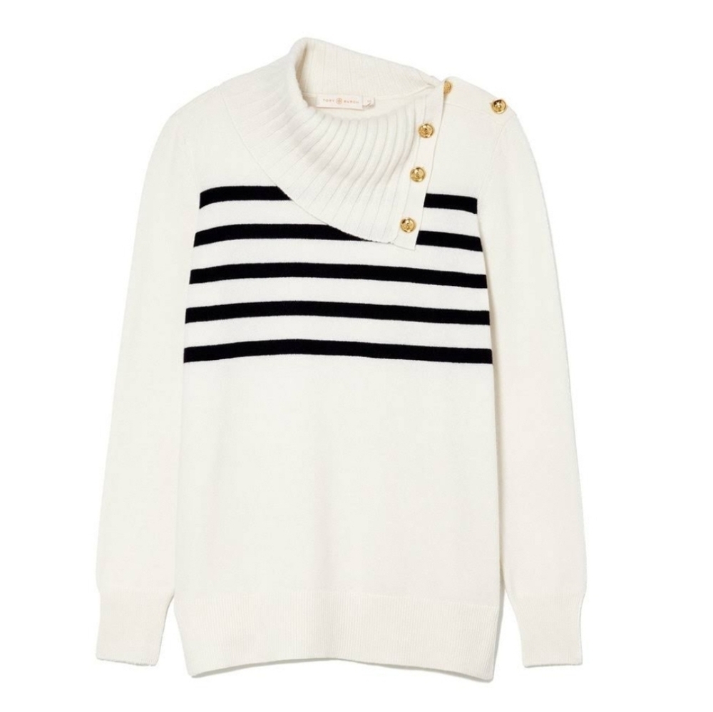 Tory Burch NWTs Sandra 100% Cashmere Sweater